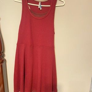 Burgundy Dress